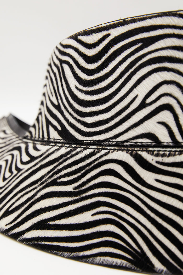 Zebra Print Leather Corset Belt PRITCH London
