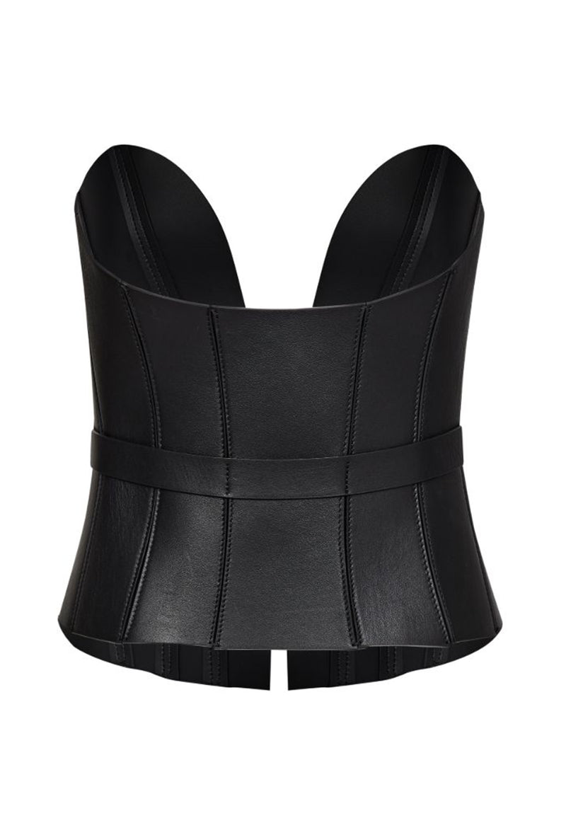 Bustier BIA Leather Corset PRITCH London (back)