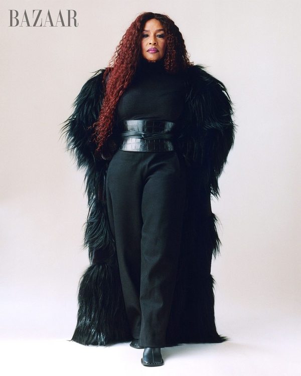 PRTICH Corset Belt Spotted on Chaka Khan for Harper's Bazaar US