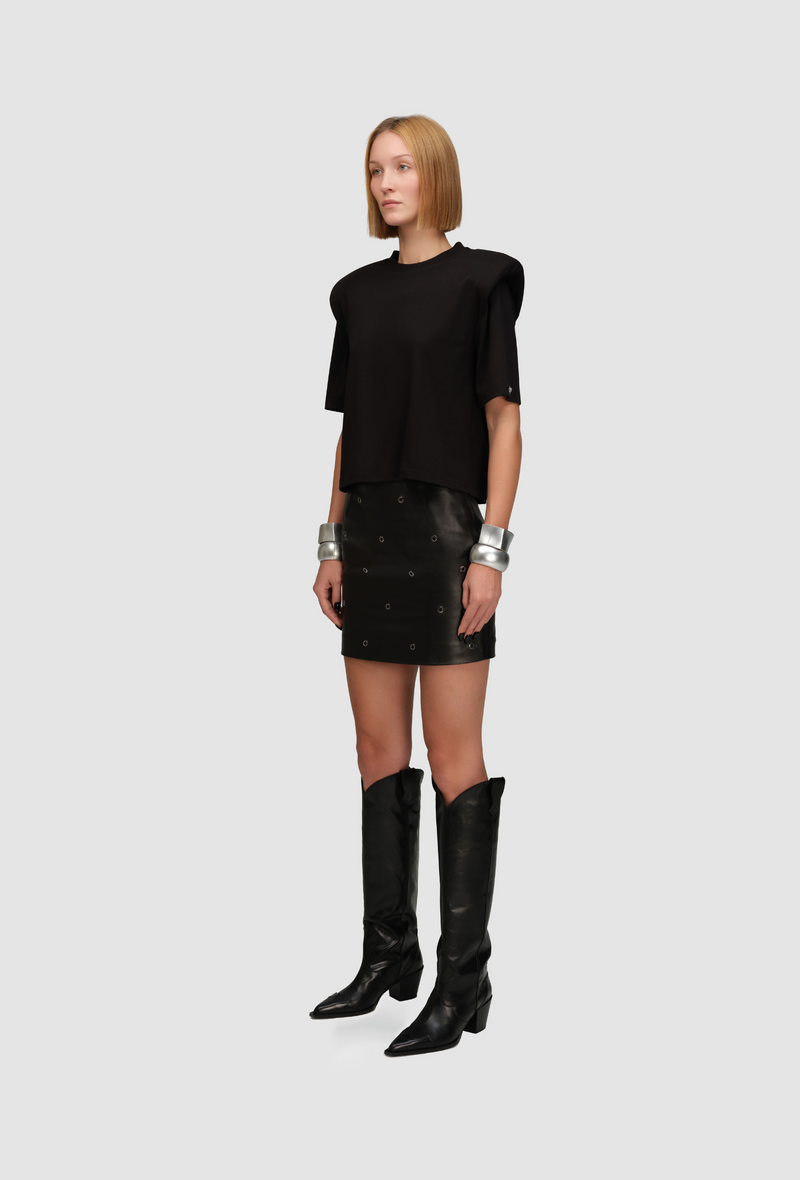 PRITCH_Chapter1_Power_Shoulder_T-Shirt_Black