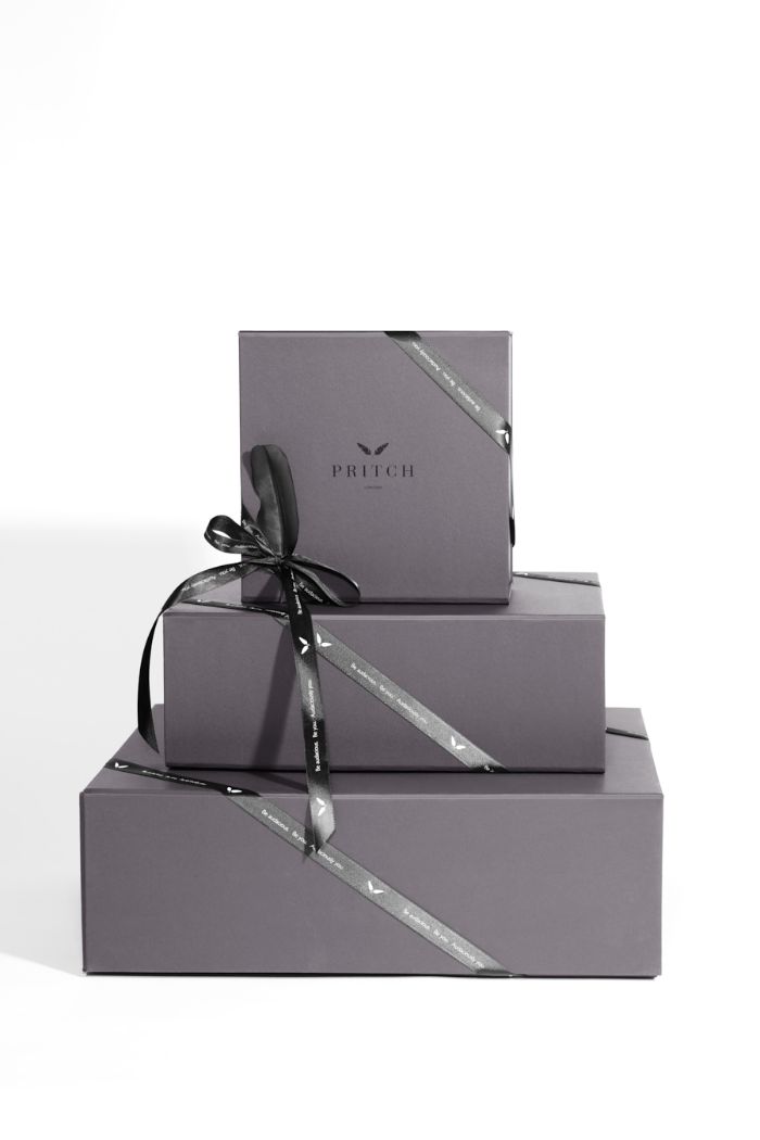 luxury packaging with ribbon